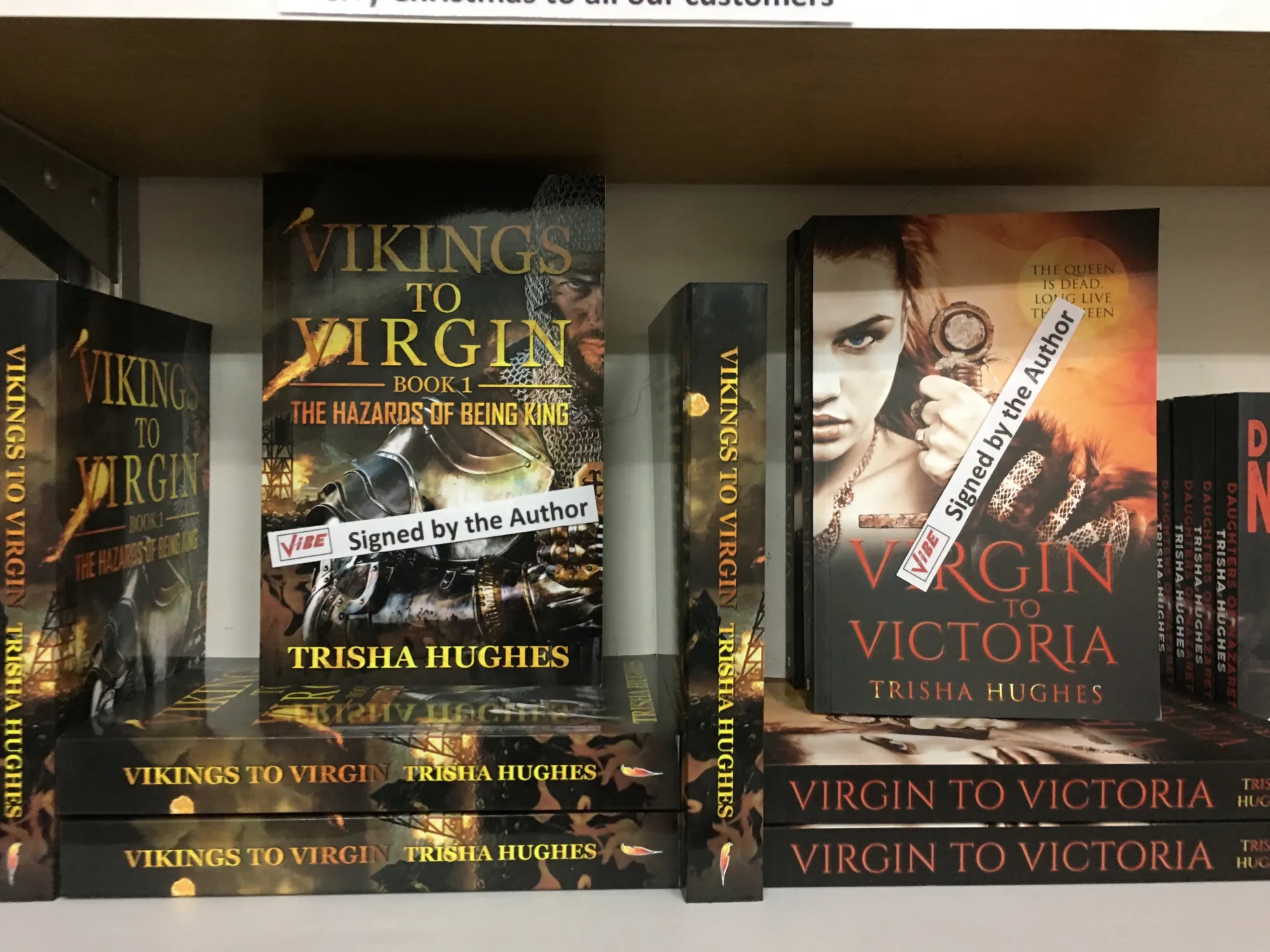 Virgin to Victoria by Trisha Hughes