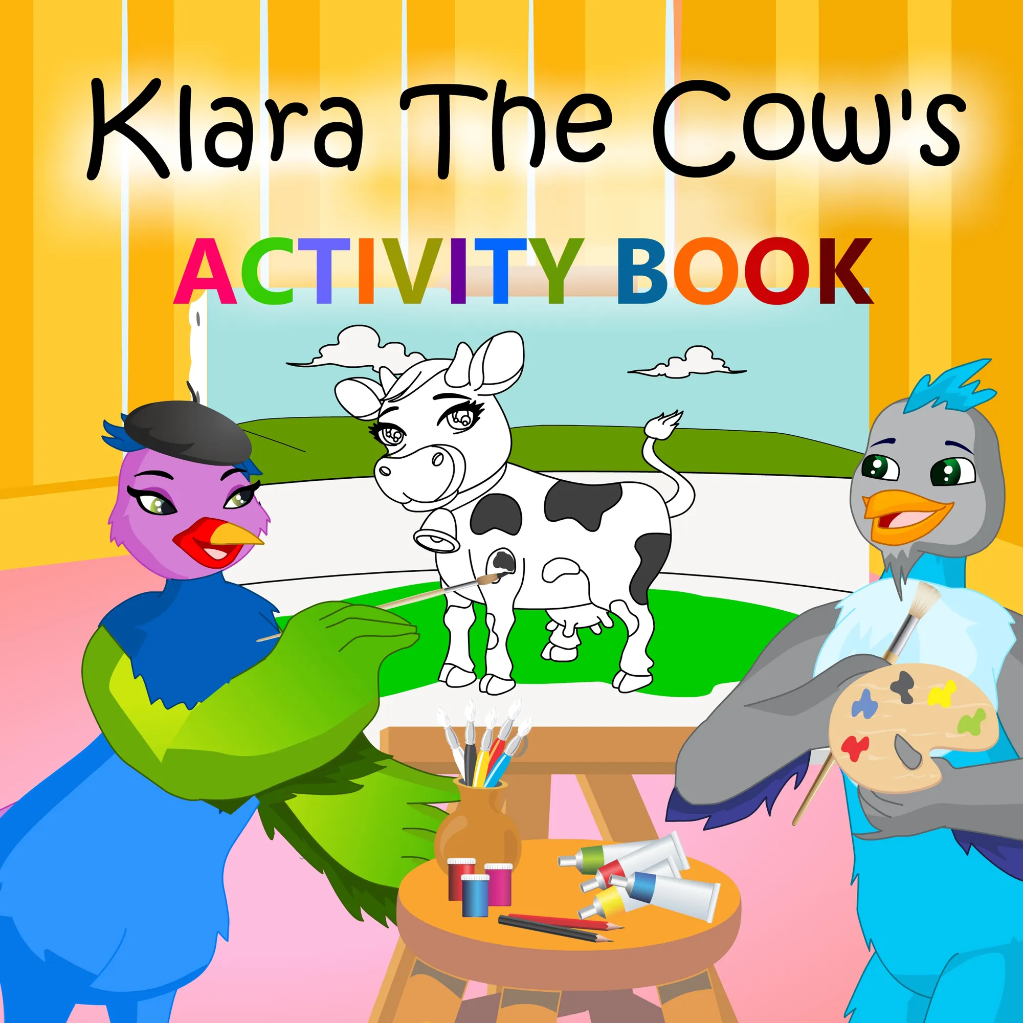 Klara the Cow Activity Book by Kimberley Kleczka