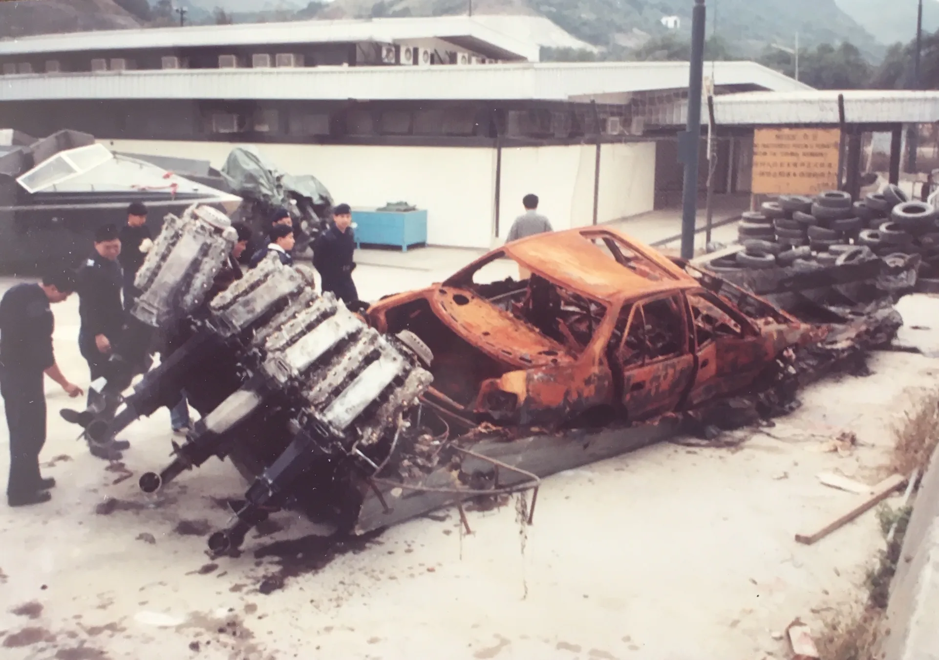 Daai feis often burst into flames: fuel from jerry cans at the stern swilled around the deck, making them time bombs.