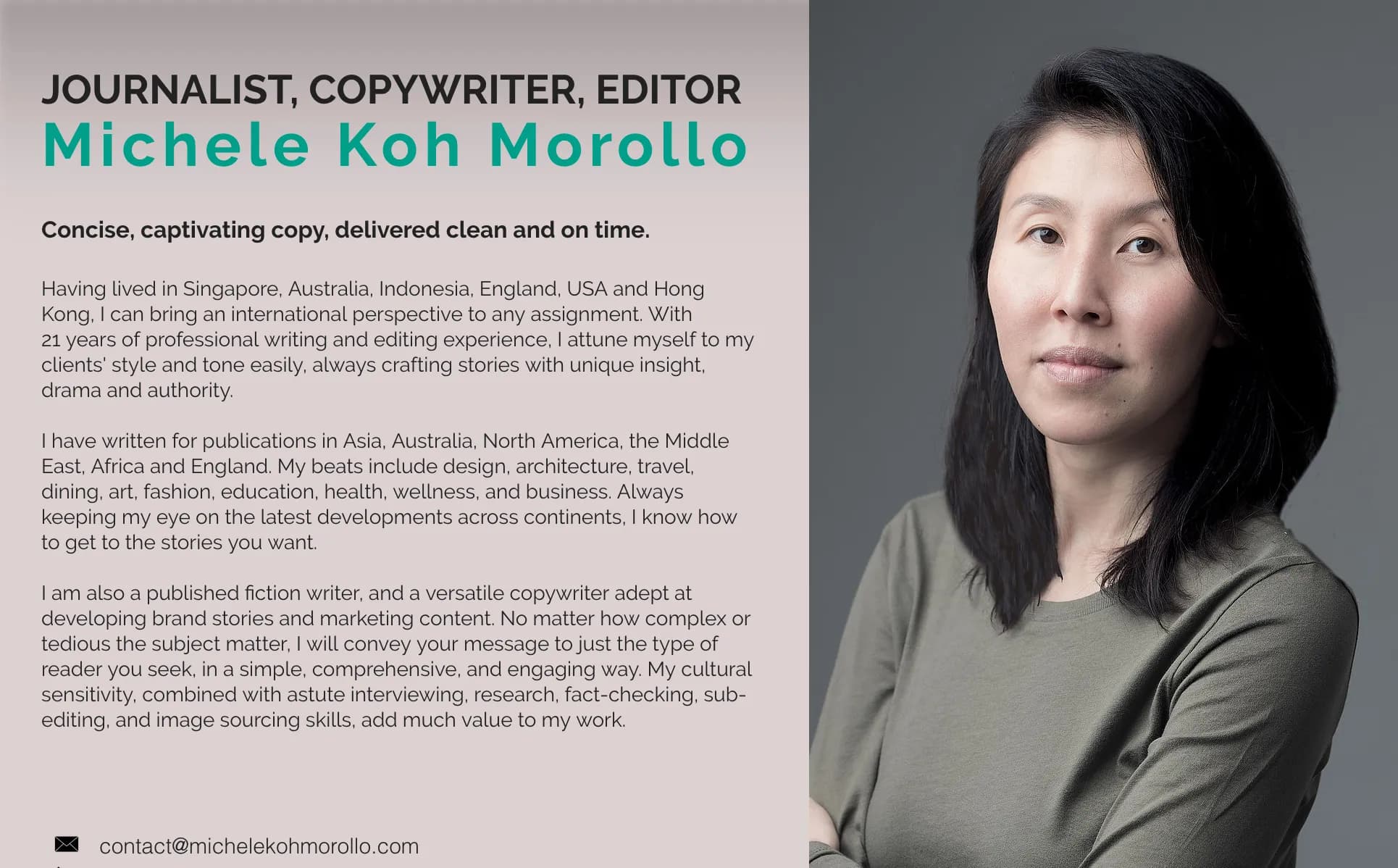 Michele Koh Morollo — Without — Stories of Lack and Longing