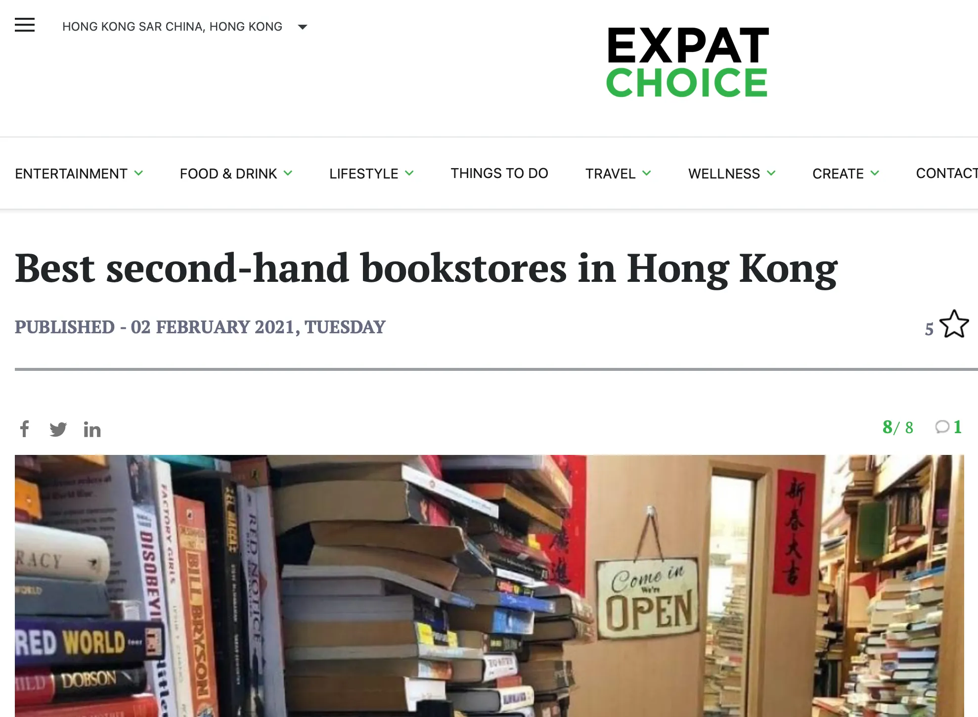 Expat Choice clipping