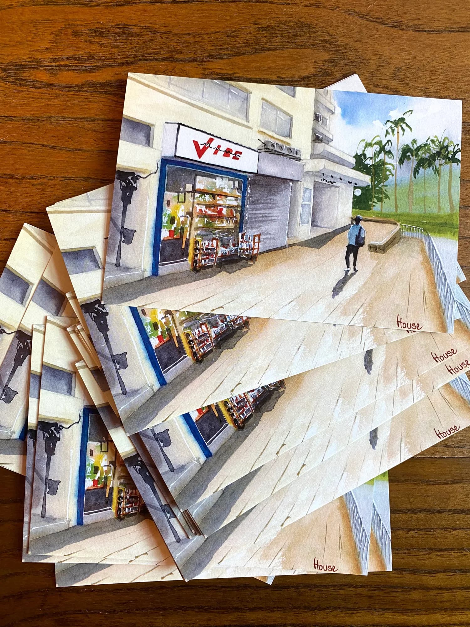 Steve House VIBE postcards